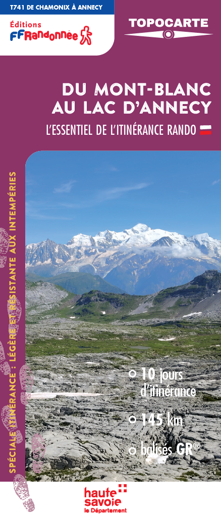 T741 - Du Mont-Blanc au Lac d'Annecy - couv EP3